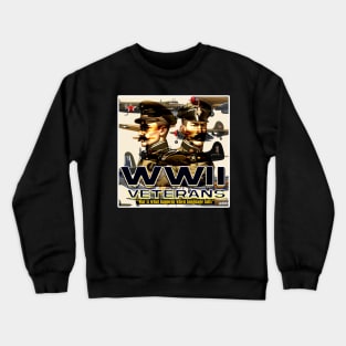 WW2 Veterans Design Crewneck Sweatshirt